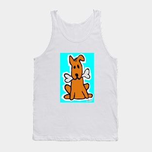 Dog & Bone Blue Tank Top